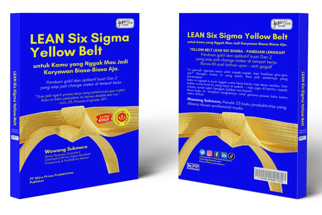 Buku ke 24 LEAN Six Sigma Yellow Belt edisi terbaru karya Wawang Sukmoro